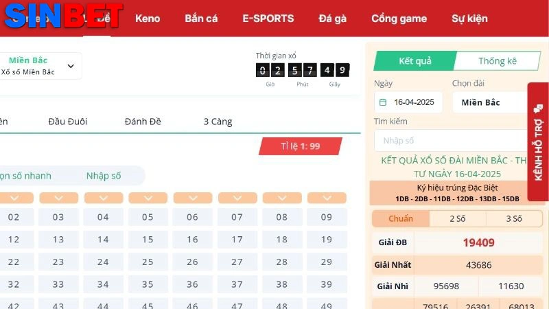 Cập nhật kết quả nhanh chóng, hình ảnh sắc nét