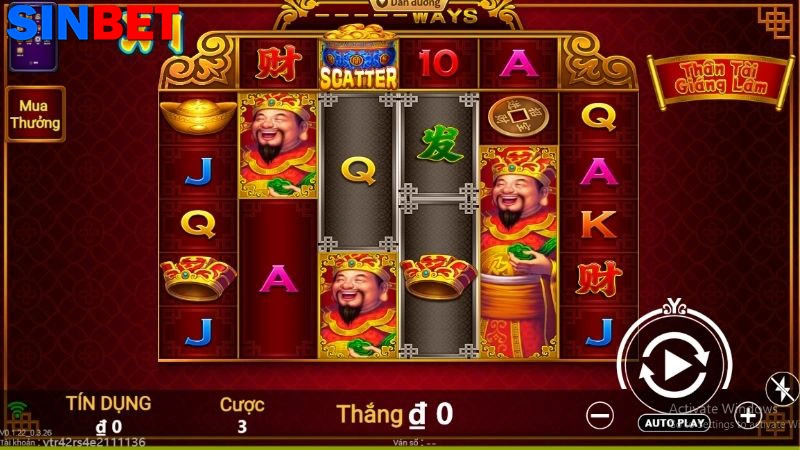 Tổng quan về trò chơi Nổ hũ thần tài tại Sinbet