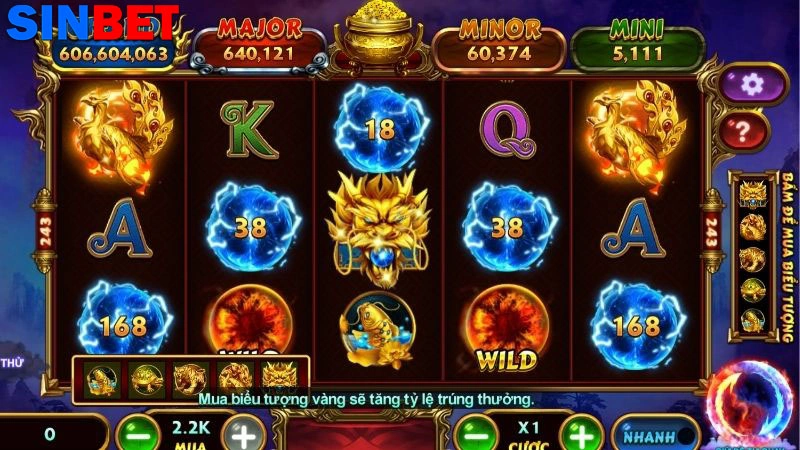 Tổng quan về trò chơi nổ hũ tứ linh tại Sinbet
